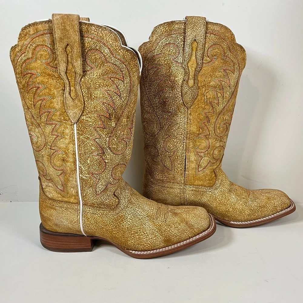 Durango Women's Arena Pro Western Leather Cowboy Boots 10M